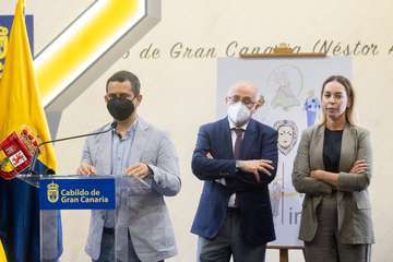 Presentación del programa festivo del Pino 2022/TA.