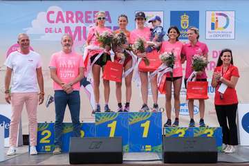 Telde, en la 'marea rosa' por la I Carrera de la Mujer/TA.