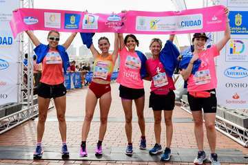 Telde, en la 'marea rosa' por la I Carrera de la Mujer/TA.