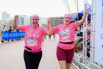 Telde, en la 'marea rosa' por la I Carrera de la Mujer/TA.