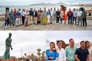  CC de Telde arropa a la nueva diputada nacional María Fernández/TA.