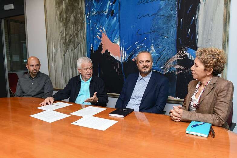 La organización cede a la Corporación insular espacio de almacenaje en el depósito con el que cuenta en el Puerto / TA