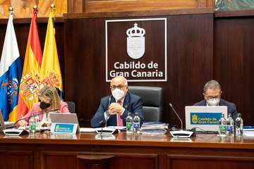 Pleno del Cabildo de Gran Canaria de julio de 2022/TA.