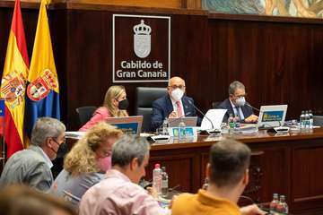 Pleno del Cabildo de Gran Canaria de julio de 2022/TA.