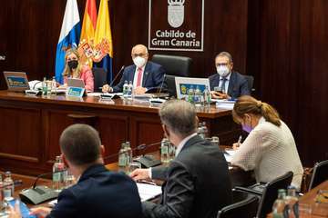 Pleno del Cabildo de Gran Canaria de julio de 2022/TA.