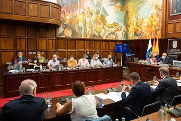 Pleno del Cabildo de Gran Canaria de julio de 2022/TA.