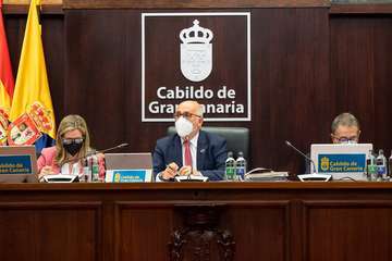 Pleno del Cabildo de Gran Canaria de julio de 2022/TA.