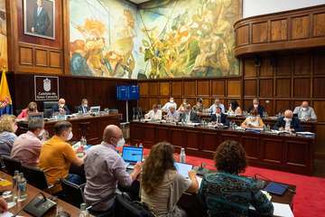 Pleno del Cabildo de Gran Canaria de julio de 2022/TA.