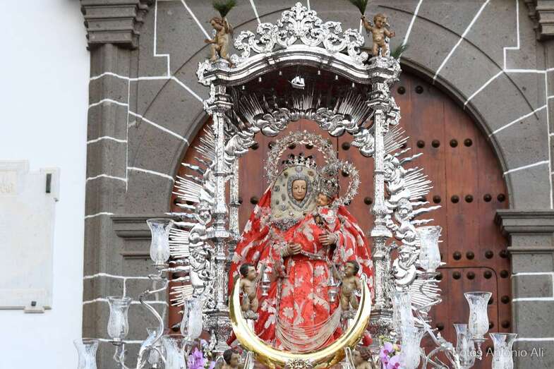 Imagen de la patrona de Gran Canaria/Antonio Alí.