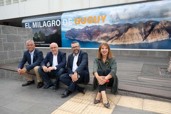 El Cabildo confía en que Guguy sea Parque Nacional cuanto antes/TA.