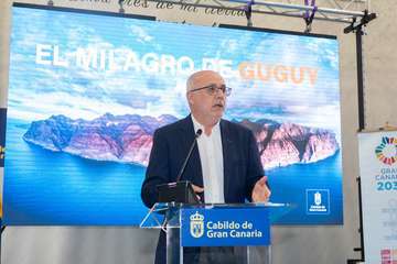 El Cabildo confía en que Guguy sea Parque Nacional cuanto antes/TA.