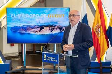 El Cabildo confía en que Guguy sea Parque Nacional cuanto antes/TA.