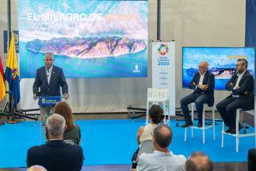 El Cabildo confía en que Guguy sea Parque Nacional cuanto antes/TA.