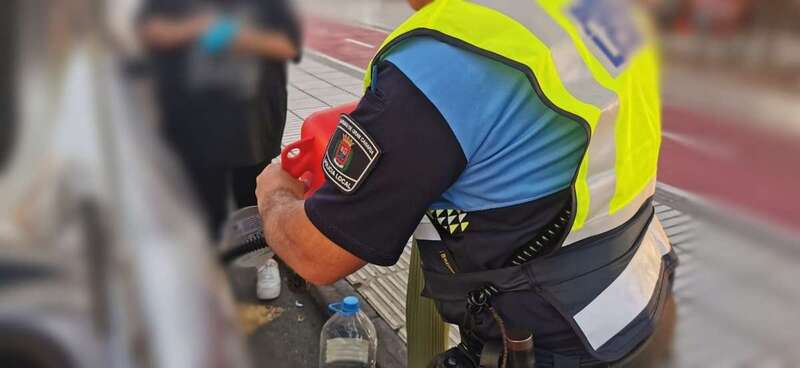 Agente de la Policía Local de la capital grancanaria/PLLPGC.