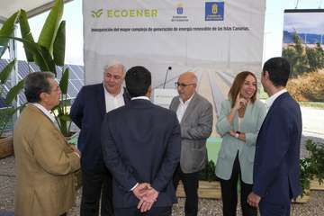  Gran Canaria alberga el mayor complejo de generación de energías renovables del Archipiélago/TA.