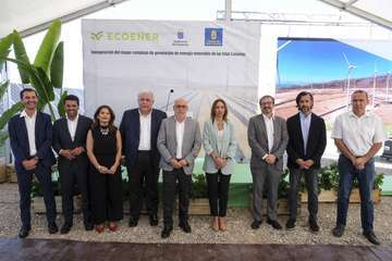  Gran Canaria alberga el mayor complejo de generación de energías renovables del Archipiélago/TA.