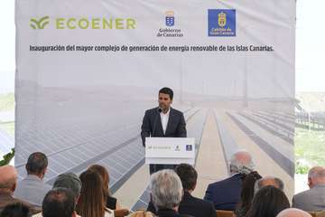  Gran Canaria alberga el mayor complejo de generación de energías renovables del Archipiélago/TA.