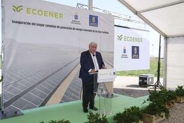  Gran Canaria alberga el mayor complejo de generación de energías renovables del Archipiélago/TA.