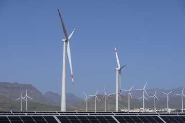  Gran Canaria alberga el mayor complejo de generación de energías renovables del Archipiélago/TA.