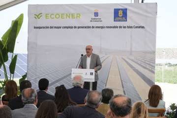  Gran Canaria alberga el mayor complejo de generación de energías renovables del Archipiélago/TA.