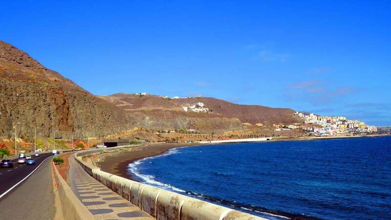 Sector de la GC-1 donde ocurrió el accidente/Multimedia.