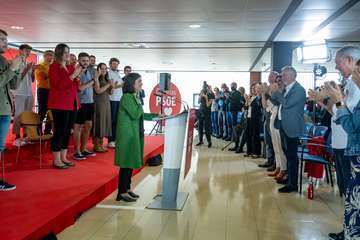 Darias (PSOE) anuncia su candidatura a alcaldesa de Las Palmas de GC y promete darlo 