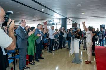 Darias (PSOE) anuncia su candidatura a alcaldesa de Las Palmas de GC y promete darlo 