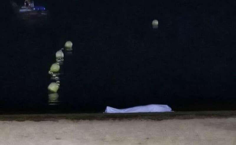 Imagen del fallecido en la playa de Las Canteras/Arcadio Suárez/C7.