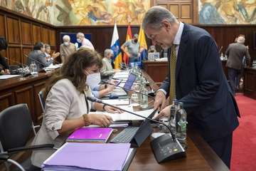 El Pleno del Cabildo aprueba el cuarto presupuesto de su mandato por un montante de 847,2 millones/TA.