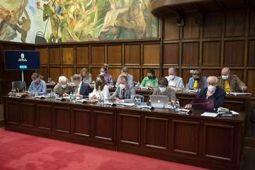 El Pleno del Cabildo aprueba el cuarto presupuesto de su mandato por un montante de 847,2 millones/TA.