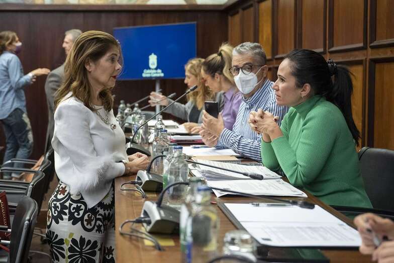 Imagen del Pleno de este jueves en el Cabildo/TA.