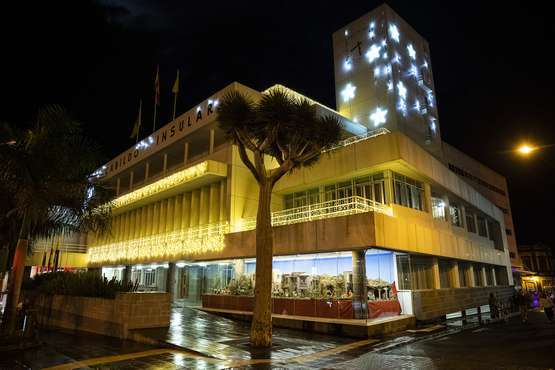 El Cabildo de Gran Canaria inaugura el tradicional belén y las luces de Navidad/TA.