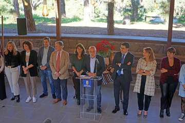 El Cabildo de Gran Canaria brinda por la Navidad/TA y Acfi Press.
