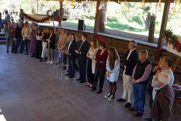 El Cabildo de Gran Canaria brinda por la Navidad/TA y Acfi Press.
