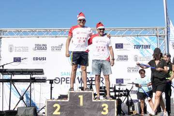 Telde, en la travesía a nado La Laja-San Cristóbal/Acfi Press.