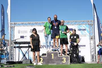 Telde, en la travesía a nado La Laja-San Cristóbal/Acfi Press.