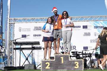 Telde, en la travesía a nado La Laja-San Cristóbal/Acfi Press.