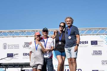 Telde, en la travesía a nado La Laja-San Cristóbal/Acfi Press.