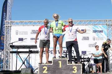 Telde, en la travesía a nado La Laja-San Cristóbal/Acfi Press.