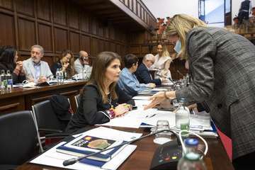 Pleno del Cabildo de Gran Canaria en el que se aprobó el Plan Insular de Ordenación de la isla/TA.