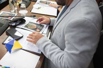 Pleno del Cabildo de Gran Canaria en el que se aprobó el Plan Insular de Ordenación de la isla/TA.
