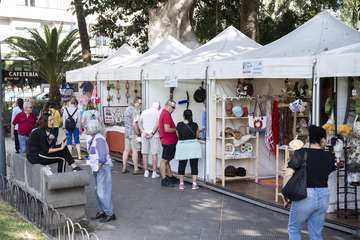 La tradicional Feria de Artesanía regresa a San Telmo con la participación de 94 artesanos/TA.