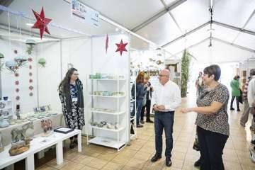 La tradicional Feria de Artesanía regresa a San Telmo con la participación de 94 artesanos/TA.