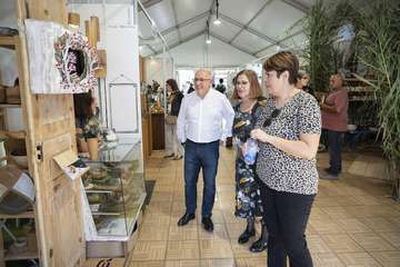 La tradicional Feria de Artesanía regresa a San Telmo con la participación de 94 artesanos/TA.