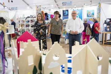 La tradicional Feria de Artesanía regresa a San Telmo con la participación de 94 artesanos/TA.