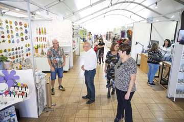 La tradicional Feria de Artesanía regresa a San Telmo con la participación de 94 artesanos/TA.