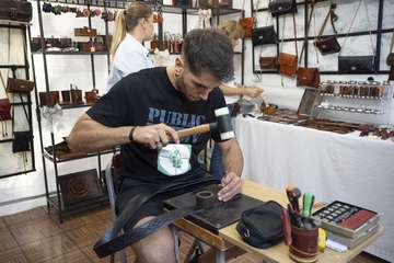 La tradicional Feria de Artesanía regresa a San Telmo con la participación de 94 artesanos/TA.