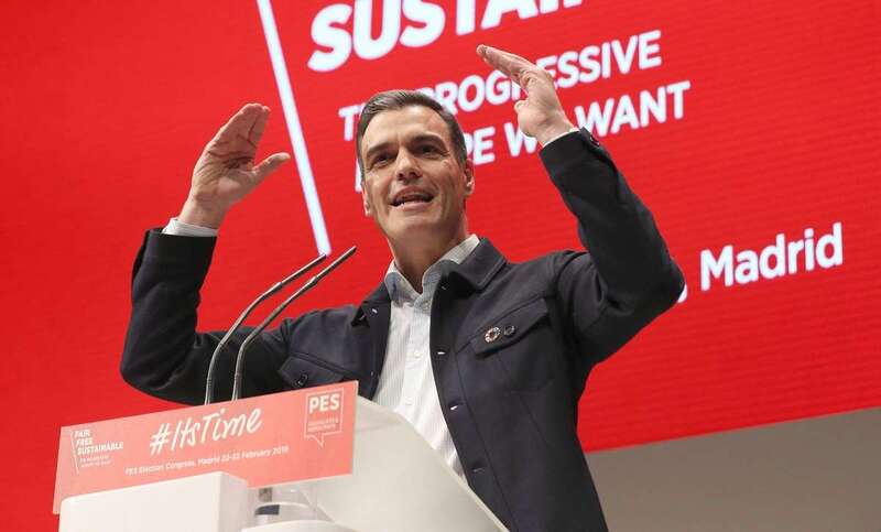 El líder socialista Pedro Sánchez, presidente del Gobierno de España/Multimedia.