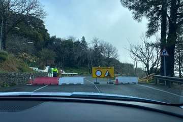 Nieva en la cumbre de Gran Canaria/TA.