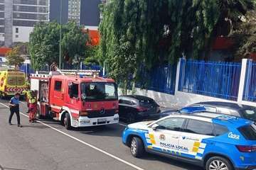  Un conductor da positivo en alcoholemia y drogas tras una aparatosa colisión entre dos vehículos/PLLPGC.